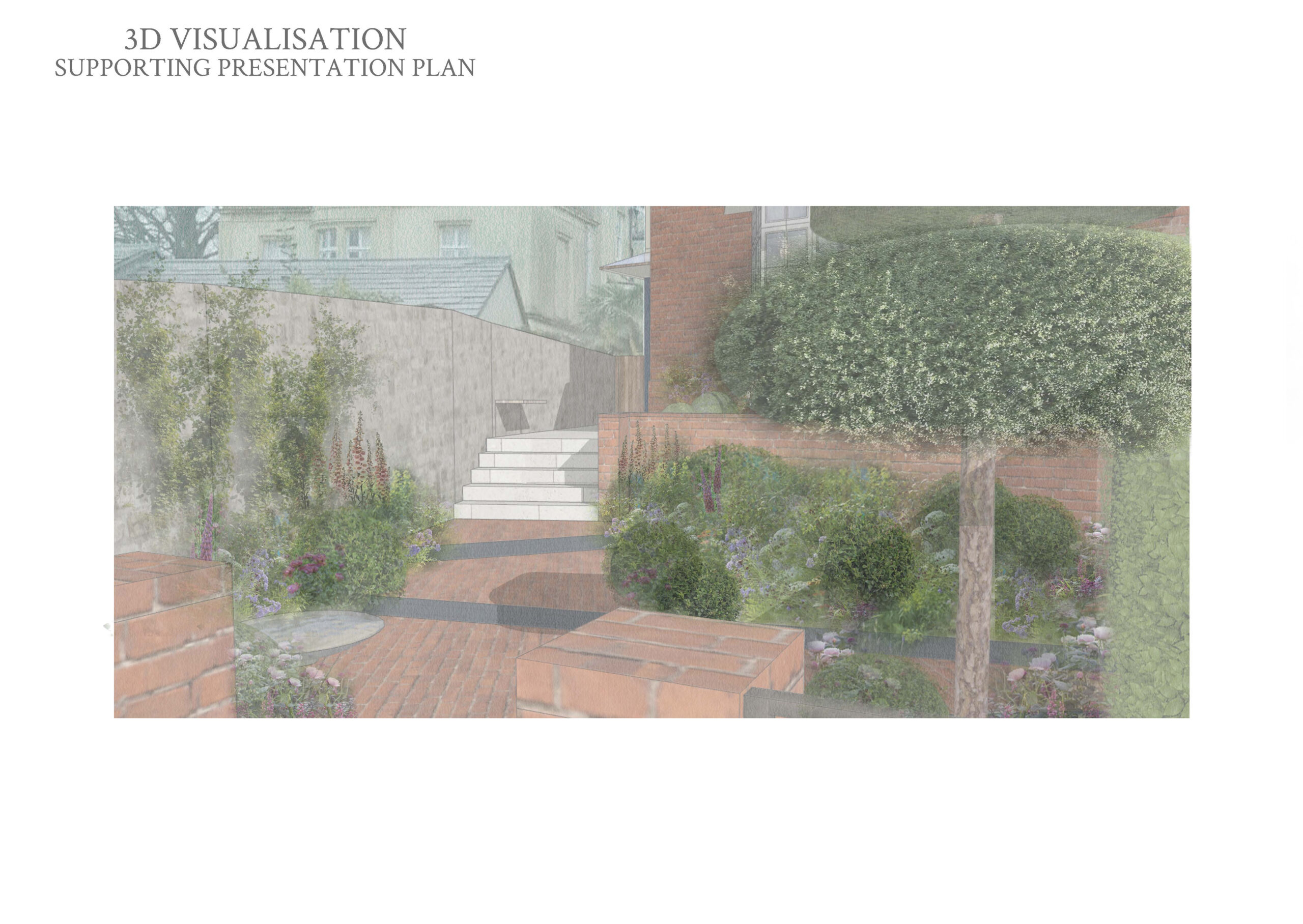 small front garden visualisation