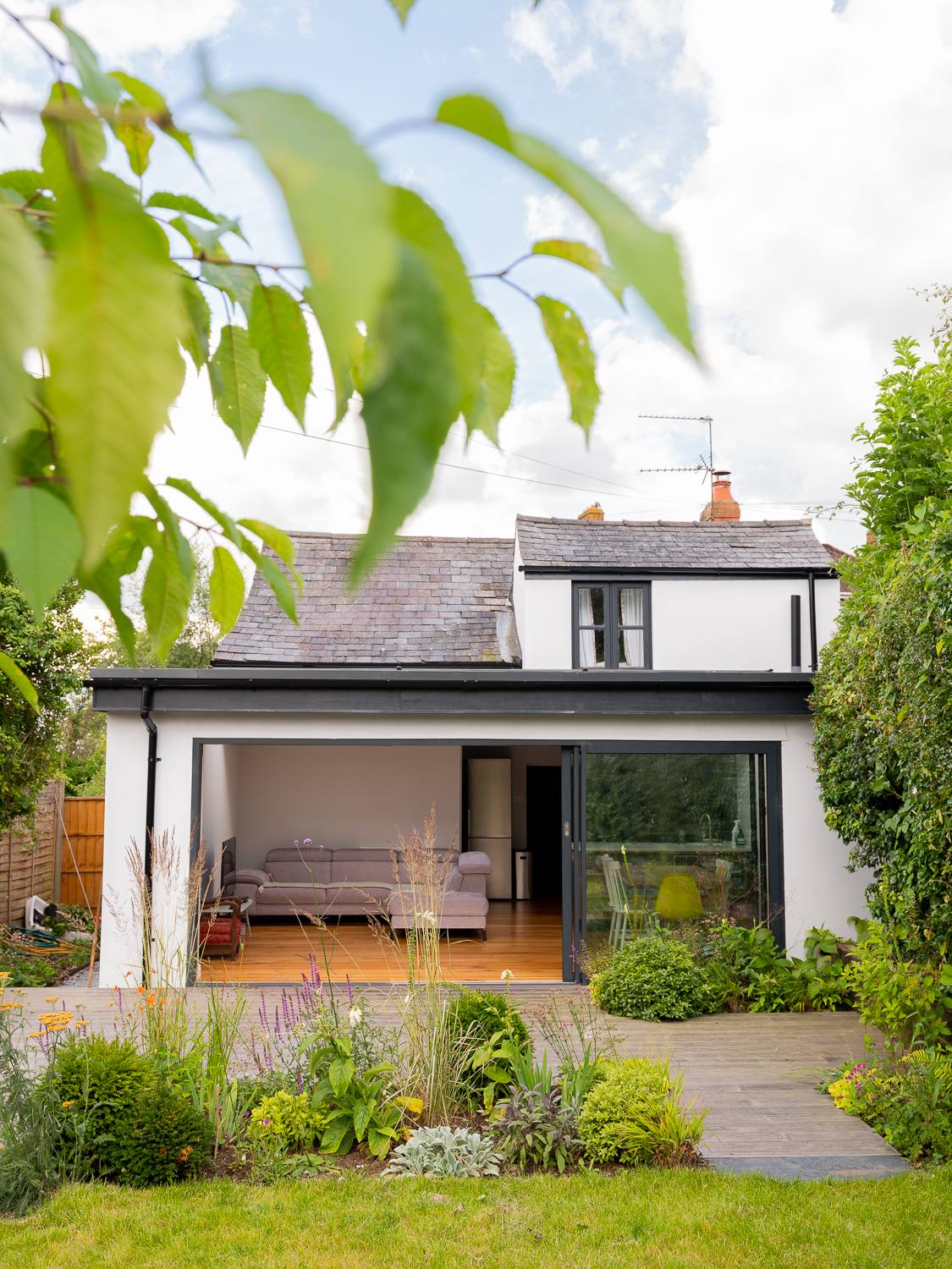 family cottage garden