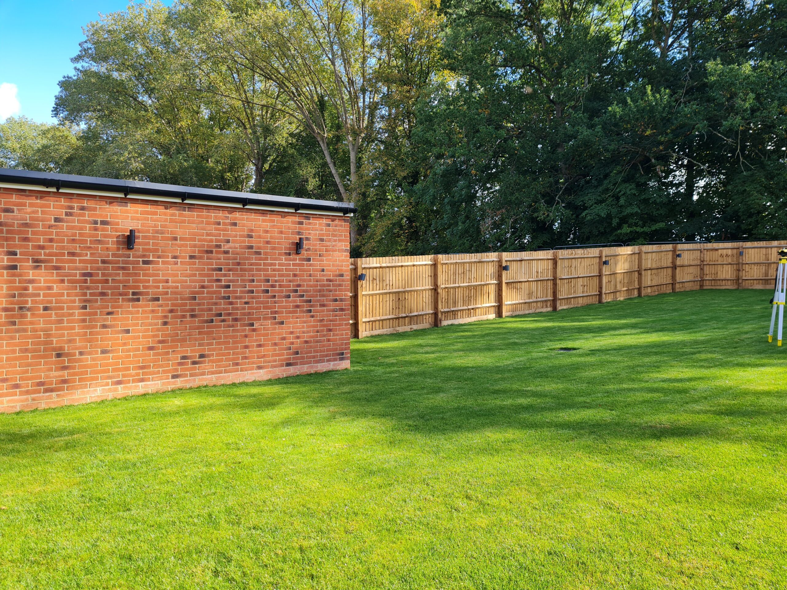 terraced garden before